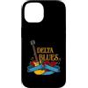 Delta Blues or Birthplace of Blues and R Custodia per iPhone 14 Blues chitarrista e fan della musica rock o Delta Blues