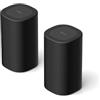 Sony BRAVIA Theatre Rear 8 altoparlanti posteriori wireless - Audio surround | 360 Spatial Sound Mapping potenziato | IMAXⓇ Enhanced compatibile | Design compatibile con soundbar e subwoofer
