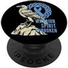 Fight Prostate Cancer North Viking Warri Combattere il cancro alla prostata - Spirito guerriero ininterrotto vichingo norr PopSockets PopGrip Adesivo