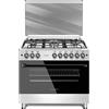 Lar.el Cucina da 90x60 Lar.El tutto forno ELETTRICO 5 fuochi acc. elettrica