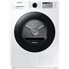 Samsung Asciugatrice Crystal EcoDry DV80TA220AH, 8 kg, Pompa di calore, Carica Frontale, Oblò Reversibile, 60l x 85h x 60p cm