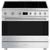 Smeg CENTRE DE CUISSON SINFONIA LARGEUR 90CM INOX