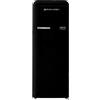 PYRAMIDEA Frigorifero Singola Porta Ventilato 240 Litri Colore Nero Satinato MAMBO2401B