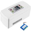 Generic Mini Frigorifero Mini Medicina Refrigerato Box Portatile Insulina Cooler Travel Box Alluminio Liner per Viaggi, Famiglia 1Battery