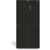 CREATE / FRIDGE STUDIO CROSS DOOR 503 / Frigorifero stile Cross door 4 porte 503L nero / 85,3 x 69,8 x 177,5cm / No frost, Care+, modalità vacanze, antibatterico, touch elettronico, 170W