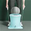 wanghaiyanBD Asciugatrice portatile manuale non elettrica, prodotti per la casa mini essiccatore a manovella per campeggio, dormitorio, appartamenti, lavaggio delicato