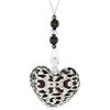 Generic Venetiaurum - Collana Donna con Cuore in Vetro Originale di Murano e Argento 925 - Gioiello made in Italy certificato