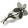 Empress Jewelry Spilla in argento 925 Fiore A000150 Empress jewellery