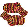 Zauberball Starke Calzini per bambini - filato per calze in merino lavorato a maglia/tinto a mano con 25% bambù/6 capi/piega/taglia 18-19 (lunghezza del piede 10 cm)