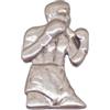 Generic Pugile : Spilla da giacca in Argento 925 - Pins - Pugilato - Box - Boxeur - Sport -