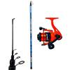 kolpo Combo pesca bolognese con canna telescopica metri 5 mulinello con filo