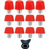 pumpumlia 12Pcs Universals 6mm Filo Scarpe Da Calcio Borchie di Ricambio Tacchetti Calcio Stivali Da Calcio Spikes Per Scarpe Da Calcio Durevole Tacchetti di Ricambio
