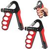 yolzhxe 2 Pezzi Allenamento Avambraccio, Resistenza Regolabile 5-100 kg, Esercitatori per Mani con Contatore, Antiscivolo Attrezzi per Rinforzare la Presa per Allenare i Muscoli