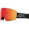 Giro Contour RS - Maschera da sci e snowboard, unisex, con frammenti neri, Vivid Ember & Vivid Infrared