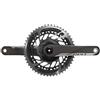 Sram guarnitura Red AXS pedivella 175mm corone 48-35 12 velocità Dub Unisex Adulto, Nero, 175mm-48-35t