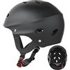 Nosqew Casco per sport acquatici, per adulti, uomini e donne, 11 prese d'aria e ABS Eva regolabile, alpinismo, arrampicata, drifting, fiume, ultraleggero sicuro