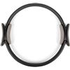 Phoenix Fitness RY1009 Anello Pilates Doppio Manico - Cerchio da 15 pollici per Allenamento Pilates - Anello da 39 cm per Yoga e Fitness, M, Nero