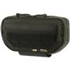 M-Tac Marsupio tattico Gen. II Elite - Cordura 1000D MOLLE con velcro taglio laser, 2 scomparti, scarico pioggia, montaggio rapido sotto piastra carrier per EDC & militare, nero