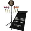 Stagecaptain DBS-1715 BullsEye Pro Bersaglio da Freccette + Supporto