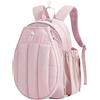 TISHITA Tennis Bag Moderna Borsa Porta Racchetta Sacca Organizer Zaino Sportivo Impermeabile in Poliestere Adatta per Bambini Donne Uomini Perfetta per Viaggi, Rosa