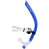 SwimmerShop Boccaglio Frontale Nuoto Professionale | Tubo Respiratore Frontale per Allenamento Tecnico e Resistenza in Piscina | Snorkel Stabile e Ergonomico per Nuotatori Agonisti e Amatoriali (Blu)