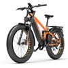 LANKELEISI La mountain bike elettrica Dukawey Silvertip8 è dotata di una batteria al litio da 52 V 20 Ah e pneumatici larghi 26 pollici.