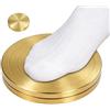 Generico Tavola girevole per balletto - Disco rotante portatile da 8 cm, attrezzo per l'equilibrio in lega di alluminio, strumento con base in | Attrezzatura per esercitarsi in piroetta per danza, ginnas