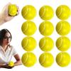 Generico Palle Da Tennis | 12 Pezzi Palline Di Schiuma | Balls Di Spugna Morbida | Attrezzatura Di Addestramento A Tennis | Bals Di Esercizio Adatti All'allenamento Sportivo, Al Gioco Indoor Ed Esercizi Di Ter