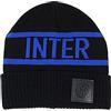 Inter, Cappello Unisex-Adulto, Nero, S-XL