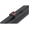 DELFIERO Mirino Tacca di mira fibra rossa per bindella fucile da 6 a 8 mm