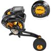 Cloudpower Mulinello da pesca elettrico per baitcasting con display digitale, mulinello da pesca ricaricabile, ampio display, contatore di lenza, allarme morso