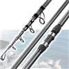OISE ART STORE Trade Shop - Canna da Pesca Telescopica Ultra Leggera in Fibra 3 Mt Mare Spinning Lago