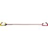 Climbing Technology Fly-Weight Evo Long Set 55 cm Rinvio, Rosso/Giallo, 55 cm