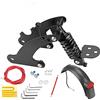 通用 Fututech Kit Sospensione Posteriore Scooter Elettrico per Xiaomi M365 1S Pro Pro2 Essential Lite Ammortizzatore Parafango Fanale Posteriore Accessori Monopattini Modifica
