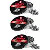 di gamo 1500 Pallini PIOMBINI 4 5 4.5 45 MM PIOMBINI Match per CARABINA Pistola Aria COMPRESSA Gas CO2