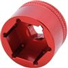 XFYESL Attrezzo per Bussola Superiore per Forcella da 24 mm, 26 mm, 28 mm e 32 mm, Adatto per Fox Float 32, 34, 36, 38 e 40, Adatto per Rockshox Suntour Epixon Epicon(24mm Red)
