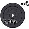 OISE ART STORE Trade Shop - Disco per Pesi Bilanciere Manubri Piastre Allenamento Fitness in Ghisa da 7,5 kg