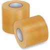 Pangda 2 rotoli di nastro per tappetino da wrestling, 7,6 cm o 10,2 cm, resistente, in PVC, per tappeti, wrestling, grpling, tappeti, copertura per pavimento della palestra (10,2 cm, trasparente)