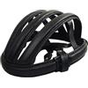 Il Pellettiere Italiano The Leather Luxu Casco Wintage Italia per ciclisti Eroica in vera pelle/cuoio (Nero)