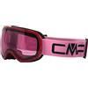 Cmp Maschera Da Sci Jupiter, Unisex Bambini, Pink Fluo, S, Pink Fluo