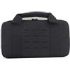 Peminkoo Borsa Tattica Multifunzionale per Pistola Borsa per Attrezzi Trasporto Quotidiano per Esterni Sport all'Aria Aperta Caccia Tiro Articoli Vari Custodia Imbottita (Black)