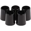 Fiocias 5 Pz Nero Golf Shaft Sleeve Ferrules.370 Irons Putter cap Adapter, Nero, 0,370