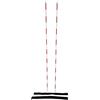 POWERSHOT Set di 2 antenne da pallavolo con chiusure in velcro - antenne VB perfette per l'allenamento!