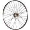 Taylor-Wheels 26 pollici ruota anteriore bici dinamo mozzo DH-3C3000 argento