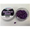 Generico Pellets gommose da innesco Gummy Slow Sinking 7mm Aroma Mulbarry & Scopex, Confezione da 25gr, Ideale per la Pesca a Feeder