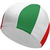 GONMFKM Cuffie da Nuoto Elastiche Con Mappa Della Bandiera Italiana Comode Cuffie da Nuoto In Tessuto Cuffie Da Bagno Unisex Cuffie Da Piscina Antiscivolo per Donne Uomini Bambini Adulti Giovani Italia