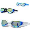 AQASKIN Occhialini Nuoto Professionale Modello VIPER - Anti-Appannamento e Anti-Perdita - SCONTI QUANTITÀ - Piscina e Mare per Adulti e Bambini, 6 ponti nasali, cinturino doppio