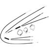 U/D Cavi freno per sistema giroscopico, in acciaio inox, metallizzati, 1 set