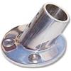 TREM Base Tonda Inclinata a 60° Acciaio Inox Ø mm: 22