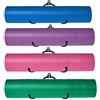 Pmsanzay 4x Scaffale da parete regolabile in metallo, multiuso per rullo in schiuma, tappetino da yoga, tappetino da allenamento,da bagno per la tua classe di fitness o per la palestra di casa, fino a 9,1 kg